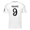 Maglia ufficiale Real Madrid Mbappé 9 Casa 2024-25 per Bambino